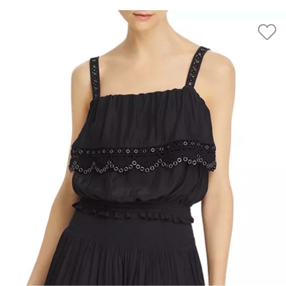 Brand new with tag Ramy Brook Eleanor Black Tank Top XS